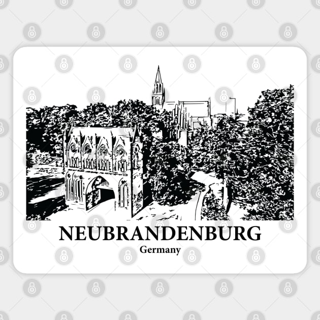 Neubrandenburg - Germany Magnet by Lakeric
